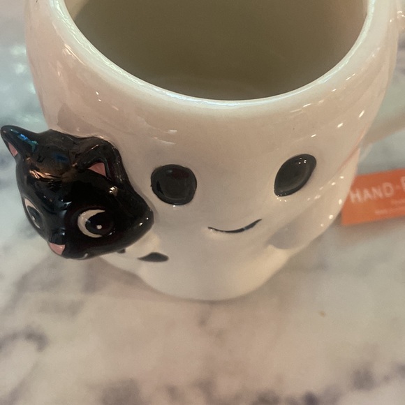 Halloween Ghost kitty cat mug - Picture 3 of 4